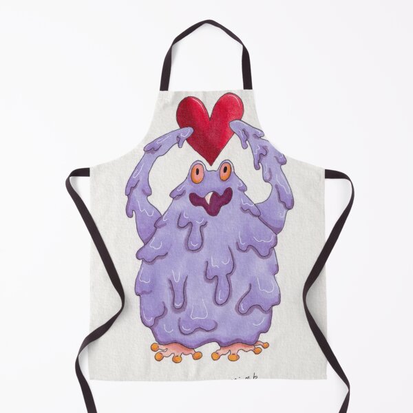 Item preview, Cute Purple Gloopy Monster designed and sold by Strange Garden Studio.