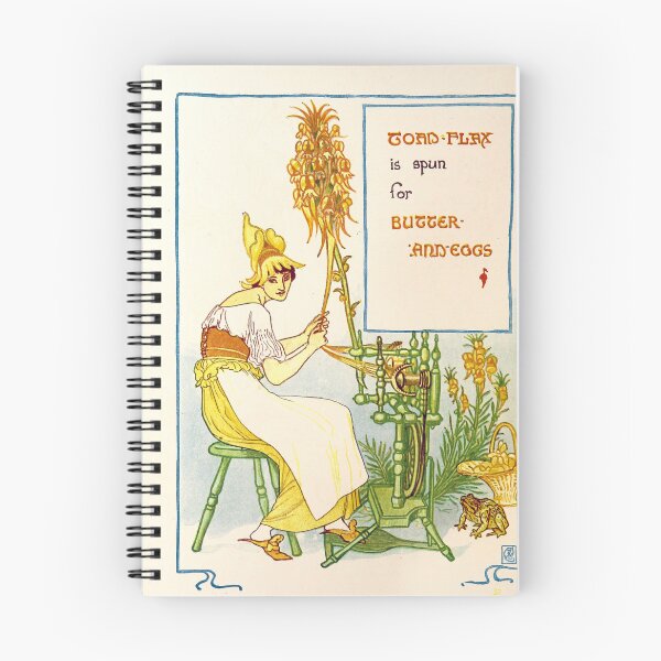 Item preview, Toad Flax for Butter and Eggs - Walter Crane, A Floral Fantasy designed and sold by forgottenbeauty.