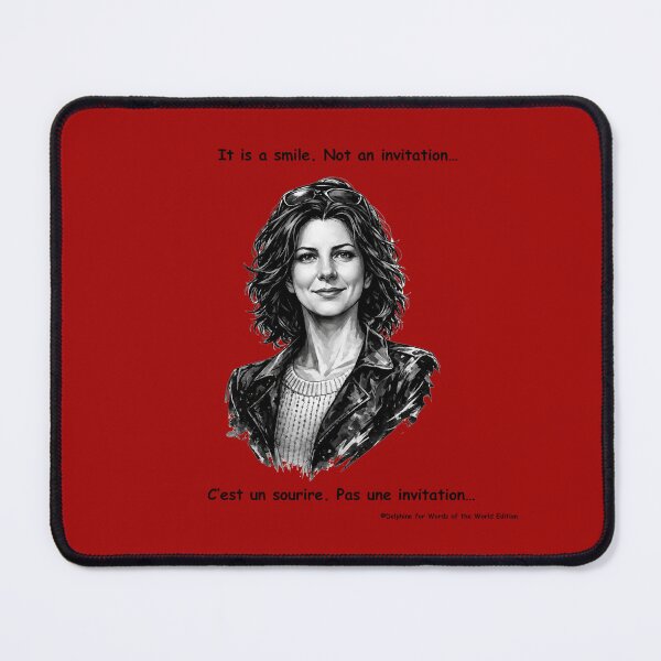 Item preview, It is a smile. Not an invitation (+French) designed and sold by Words of the World Edition.