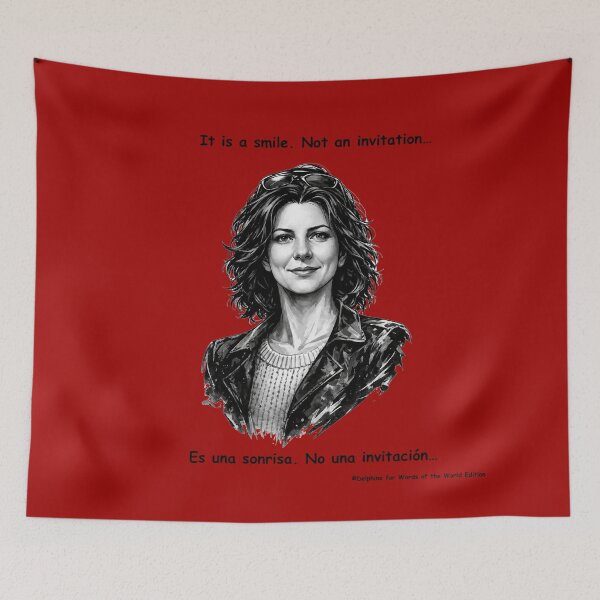 Item preview, It is a smile. Not an invitation (+Spanish) designed and sold by Words of the World Edition.