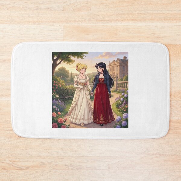 Item preview, Minako and Rei on a Walk designed and sold by Solace Sparkles.
