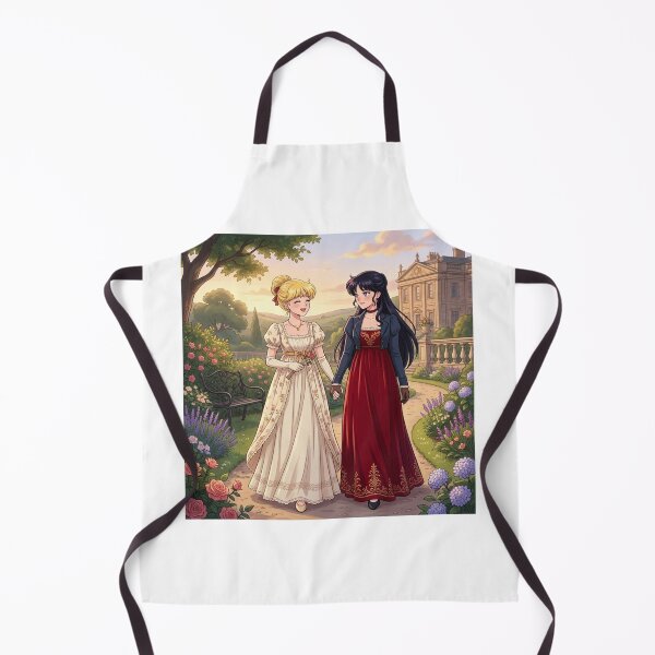 Item preview, Minako and Rei on a Walk designed and sold by Solace Sparkles.