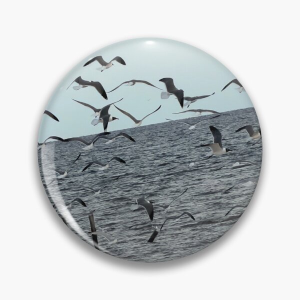 Item preview, Seagulls by the Shore: Coastal Birds in Flight. designed and sold by Pearls1.