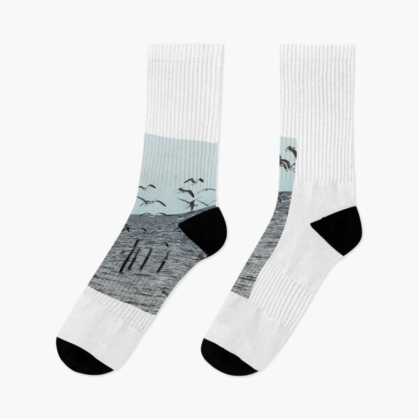 Item preview, Seagulls by the Shore: Coastal Birds in Flight. designed and sold by Pearls1.