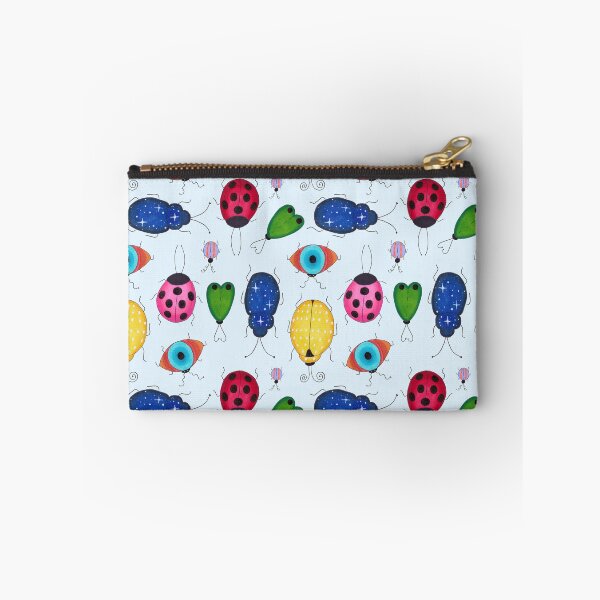 Item preview, Cute and Colorful Hand Drawn Beetles designed and sold by Strange Garden Studio.