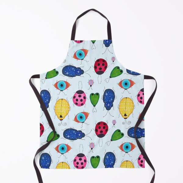 Item preview, Cute and Colorful Hand Drawn Beetles designed and sold by Strange Garden Studio.