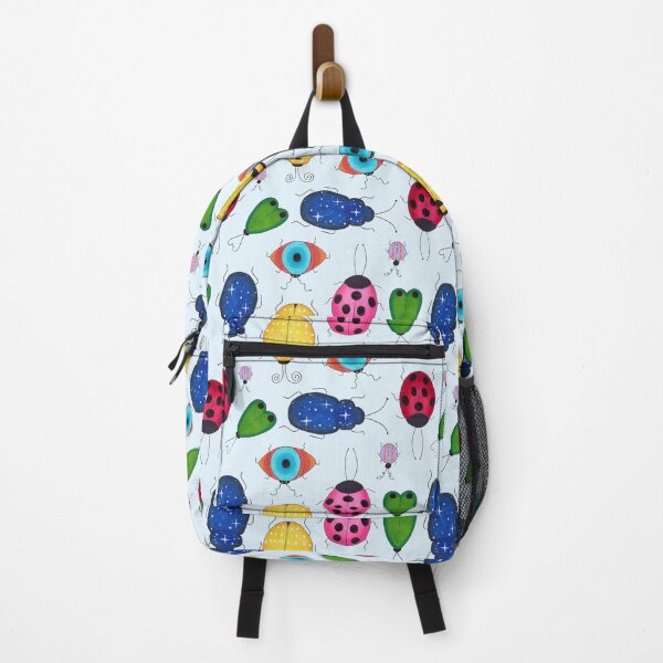 Item preview, Cute and Colorful Hand Drawn Beetles designed and sold by Strange Garden Studio.