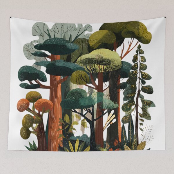 Item preview, Trees designed and sold by AwesomeDigiShop.