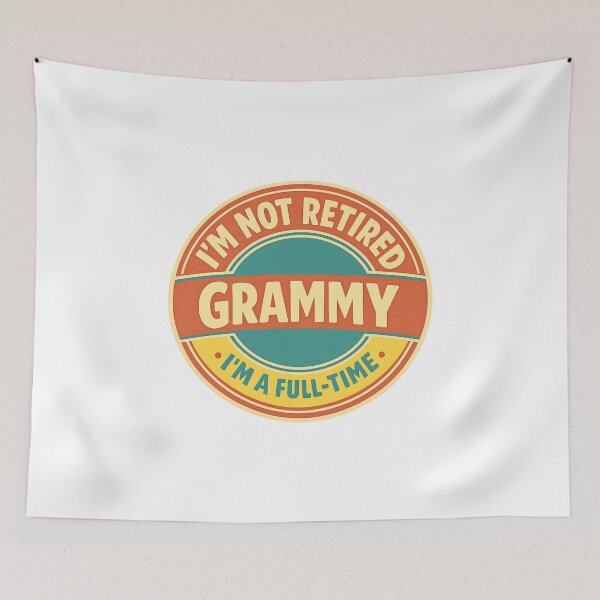 Item preview, Im Not Retired Im A Full Time Grammy designed and sold by LuveraxArt.
