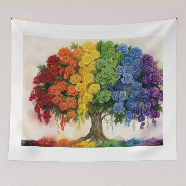 Item preview, Joseph's Coat Rose Watercolor  designed and sold by HunterxDesign.
