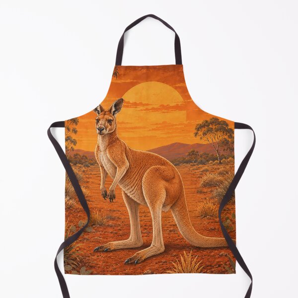 Artikelvorschau, Outback Sunset Kangaroo entworfen und verkauft von Pixel Junkies Studio.