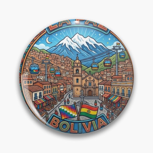Item preview, LA PAZ BOLIVIA designed and sold by likbatonboot.