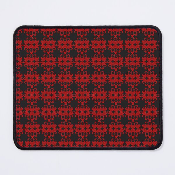 Item preview, Red Floral Geometric Seamless Pattern Abstract Decorative Design, textile printing, wallpaper, wrapping paper, Redbubble products, and modern surface pattern collections. designed and sold by Donlaporn.