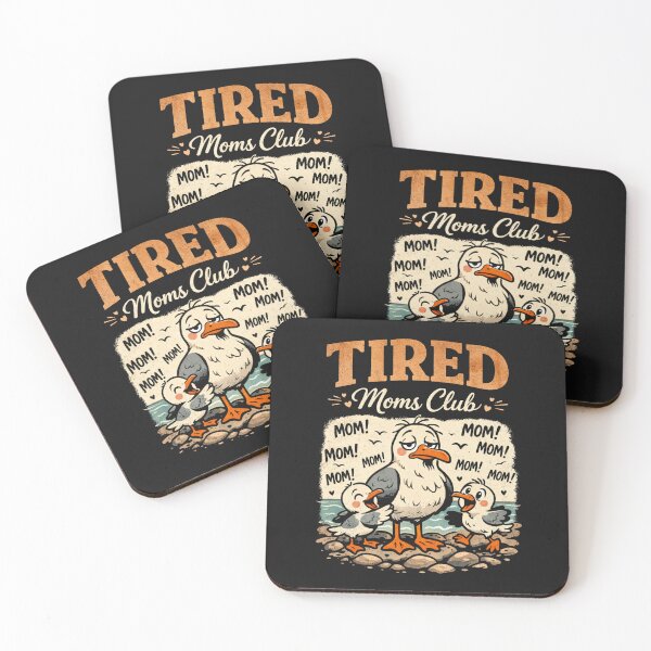 Item preview, Tired Moms Club T-Shirt, exhausted mom life Gift, sleep deprived mama Graphic Tee, funny motherhood shirt designed and sold by pipolabco.