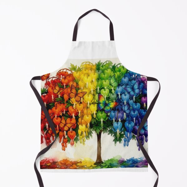 Item preview, Water Color Rainbow Bleeding Heart designed and sold by HunterxDesign.