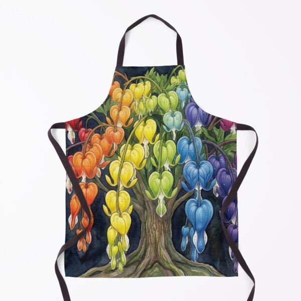 Item preview, Rainbow Bleeding Heart Tree designed and sold by HunterxDesign.