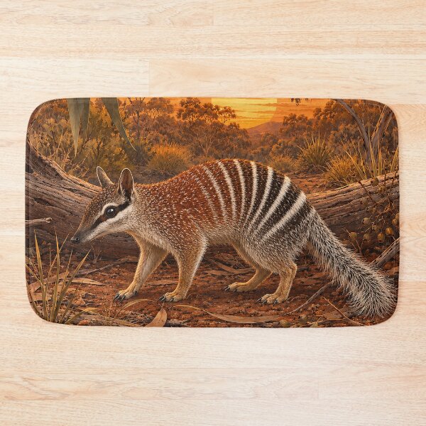 Item preview, Sunset Numbat Wanderer designed and sold by Pixel Junkies Studio.