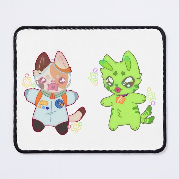 Item preview, Astronaught and Alien Kitty designed and sold by The Error Effect.