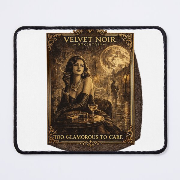 Artikelvorschau, Velvet Noir Society™ – Zu Glamourös, Um Sich Zu Kümmern entworfen und verkauft von DailyTrendFinds.