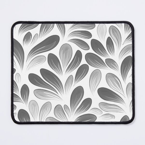 Item preview, Gray Leaf Pattern designed and sold by ViaARTfactory.