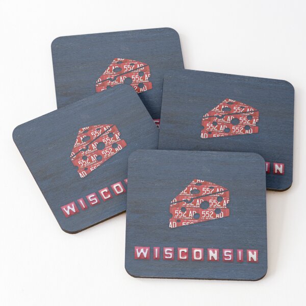 Item preview, Wisconsin License Plate Cheese designed and sold by Elisabeth Lucas.
