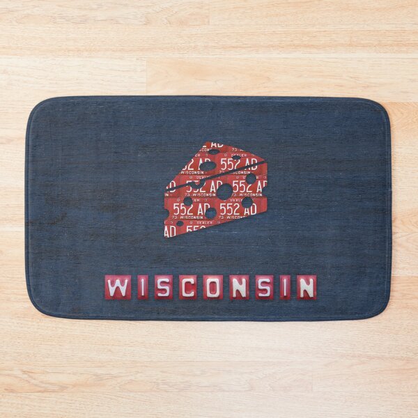Item preview, Wisconsin License Plate Cheese designed and sold by Elisabeth Lucas.