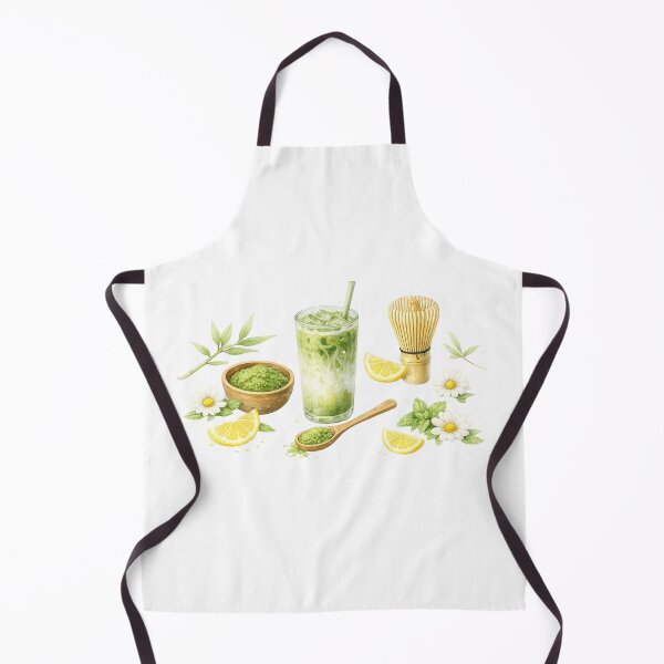 Item preview, Zen Matcha Garden - Japanese Tea Watercolor Art designed and sold by BrewmarkStudio.
