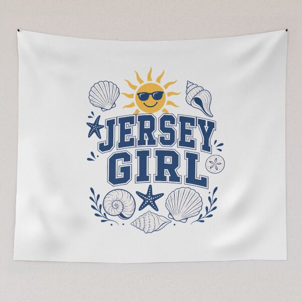 Item preview, Jersey Girl – Bold Coastal Shore Vibes designed and sold by JerseyGirls.