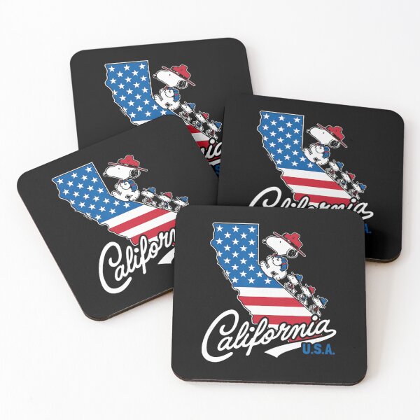 Item preview, Peanuts Beagle Scouts California U.S.A Flag Fill State  designed and sold by AsherGavy.