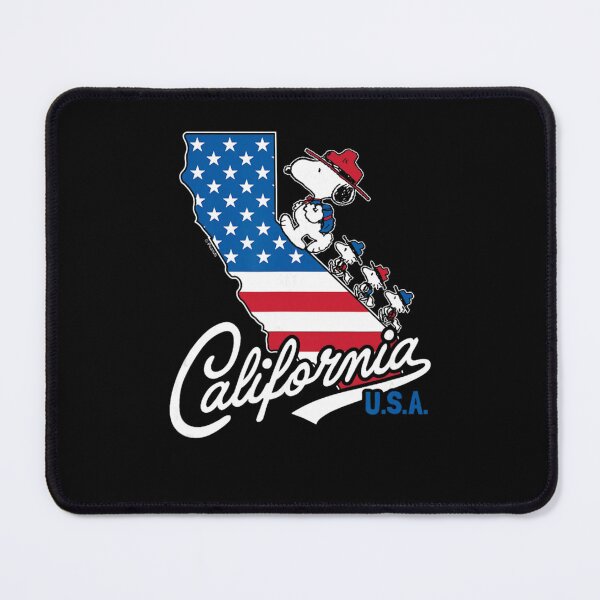 Item preview, Peanuts Beagle Scouts California U.S.A Flag Fill State designed and sold by AsherGavy.