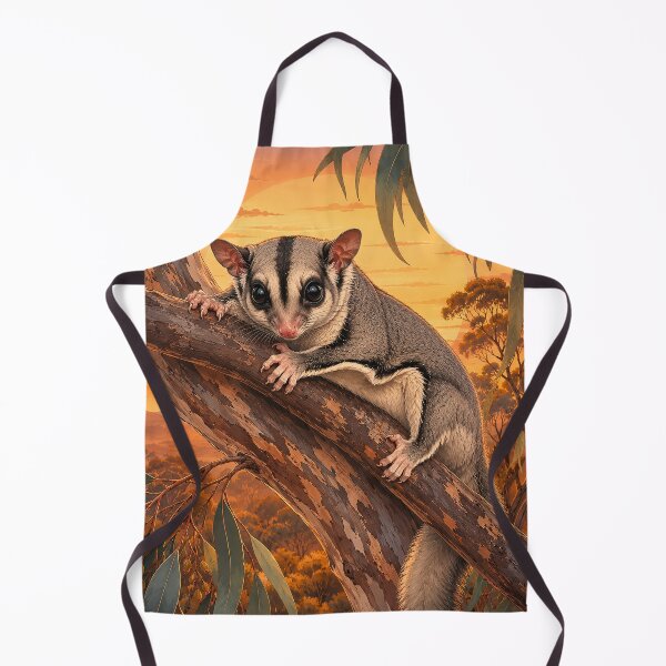 Item preview, Sunset Sugar Glider designed and sold by Pixel Junkies Studio.