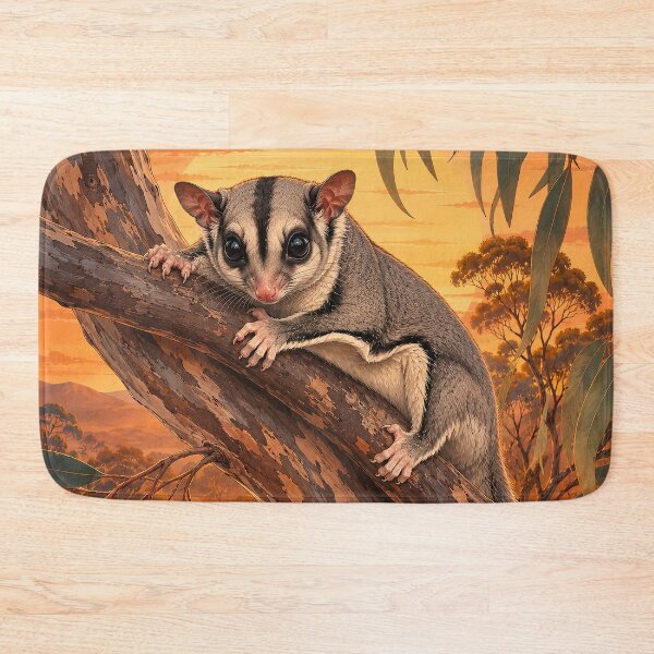 Item preview, Sunset Sugar Glider designed and sold by Pixel Junkies Studio.