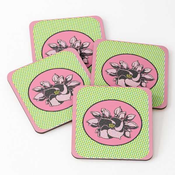 Item preview, Pop/OP Retro Floral designed and sold by cremedecolor.