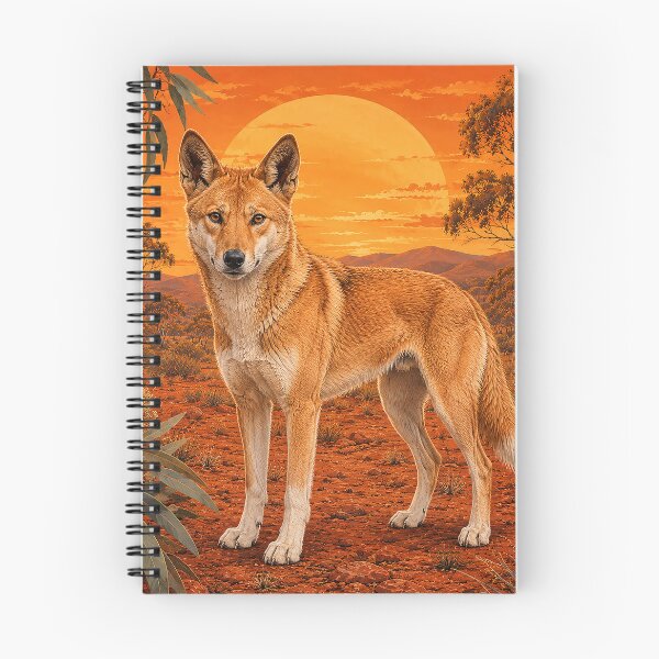 Item preview, Outback Dingo Sunset designed and sold by Pixel Junkies Studio.