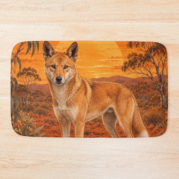 Item preview, Outback Dingo Sunset designed and sold by Pixel Junkies Studio.