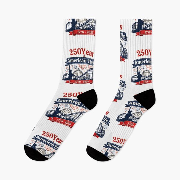 Item preview, 250 Years of American Thrills • 1776–2026 Patriotic Coaster Design designed and sold by Coaster Culture Industries.