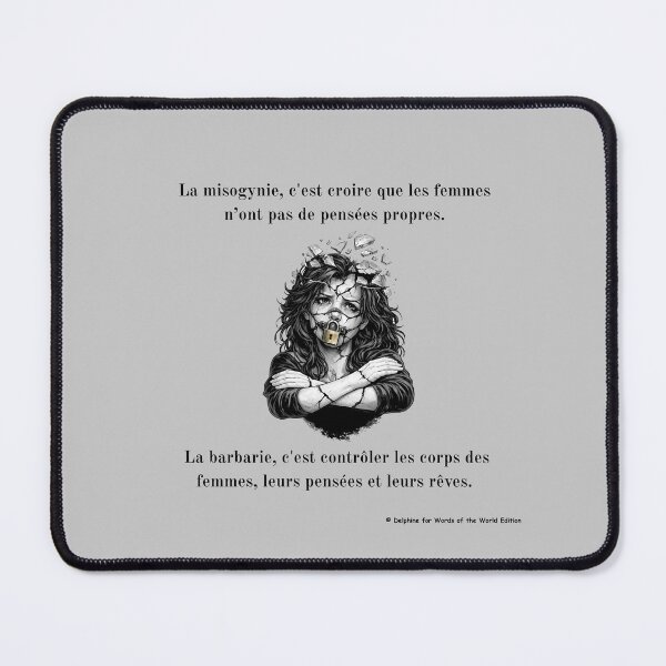 Item preview, La misogynie et la barbarie (French) designed and sold by Words of the World Edition.