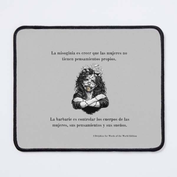 Item preview, La misoginia y la barbarie (Spanish) designed and sold by Words of the World Edition.