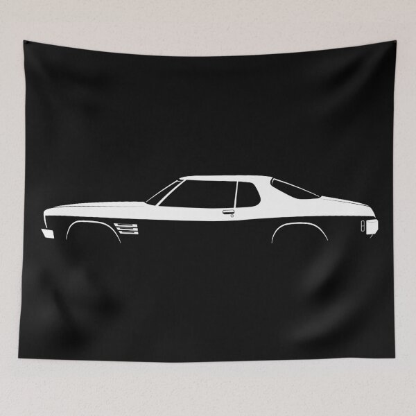 Item preview, Monaro GTS (HQ) (White) designed and sold by Car Silhouettes.