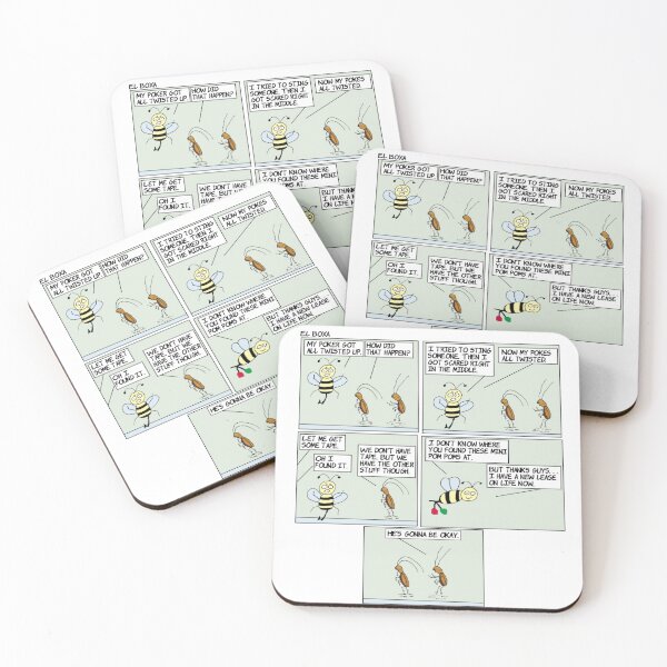 Item preview, Poke | Humor Bees Webcomic | El Boxa designed and sold by ElBoxa.