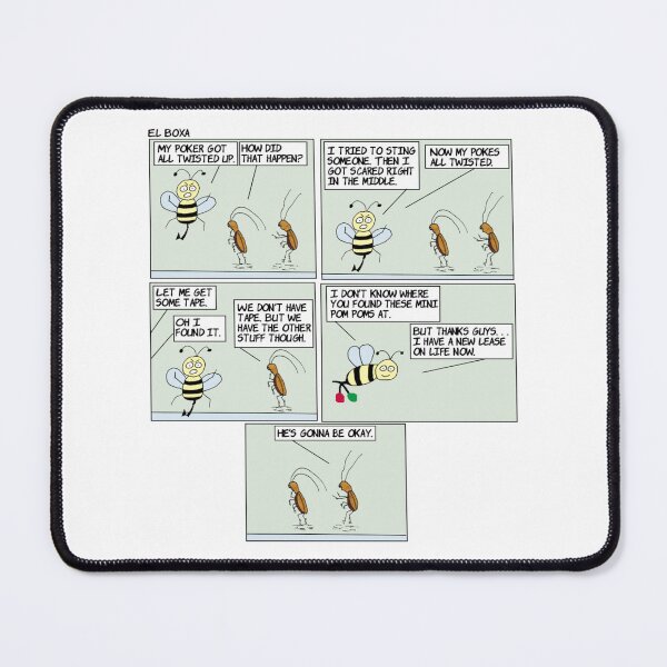 Item preview, Poke | Humor Bees Webcomic | El Boxa designed and sold by ElBoxa.