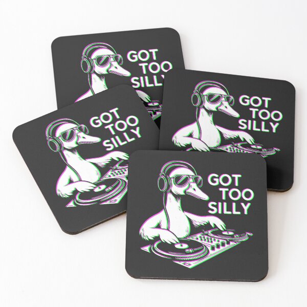Item preview, DJ Goose Got Too Silly Turntable Humor Spinning Vinyl Music T-Shirt_4500x5400_4500x5400 designed and sold by CriseldaBruning.