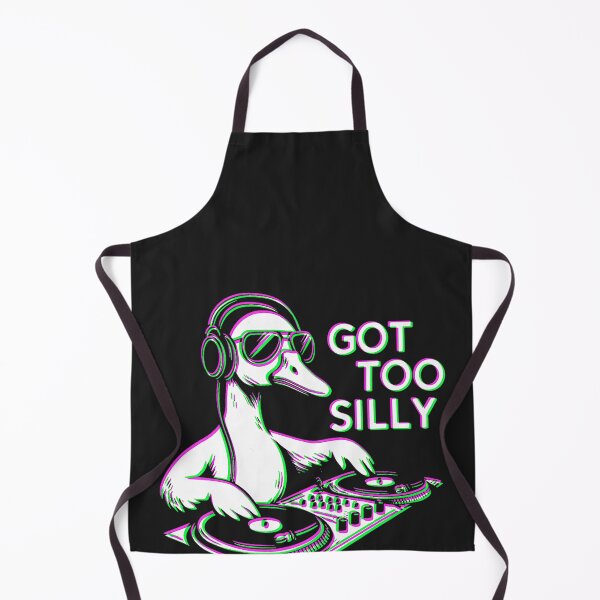 Item preview, DJ Goose Got Too Silly Turntable Humor Spinning Vinyl Music T-Shirt_4500x5400_4500x5400 designed and sold by CriseldaBruning.