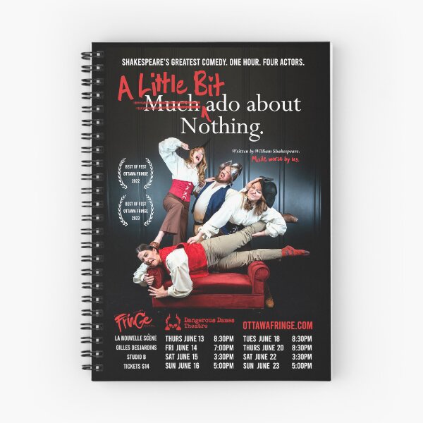Item preview, A Little Bit Ado About Nothing designed and sold by Dangerous Dames Theatre.