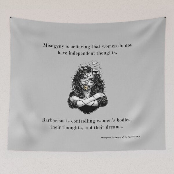 Item preview, Misogyny and barbarism (English) designed and sold by Words of the World Edition.