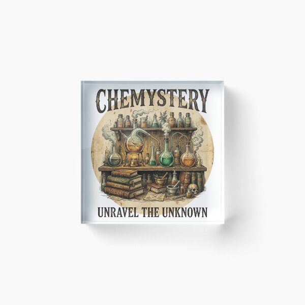 Item preview, Chemystery Vintage Alchemy Science Art designed and sold by DuckOddity.