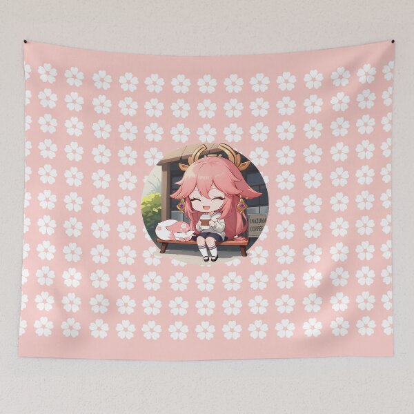 Item preview, Yae Miko Coffee Time designed and sold by colorcover.