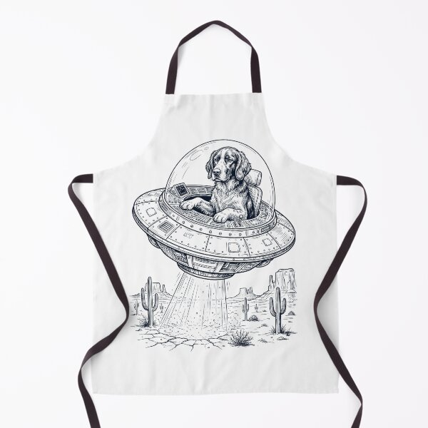Item preview, Vintage Irish Red And White Setter Riding UFO Dog Mom Dad Lover designed and sold by DoodleTortle.