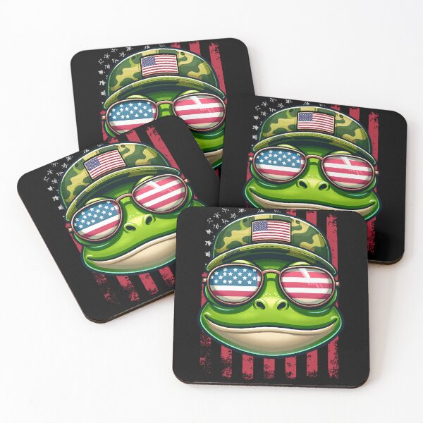 Item preview, Funny Frog 4th July USA Flag America Boys Girls Kids designed and sold by rafaeltto.
