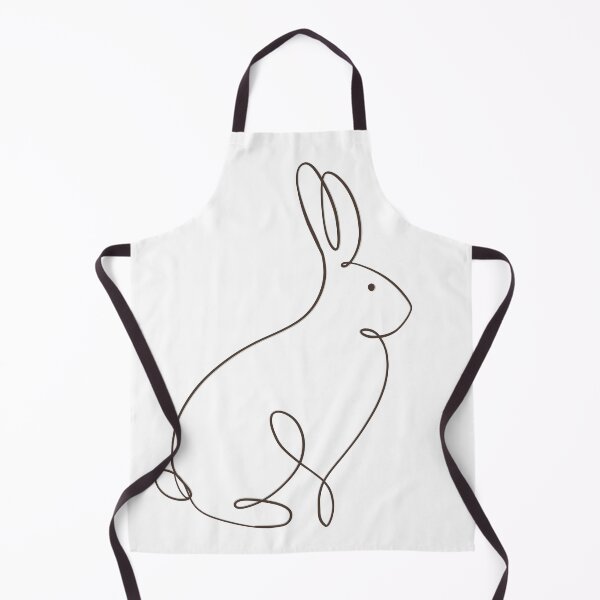 Item preview, Minimalist Bunny One Line Art designed and sold by Barelythere2324.